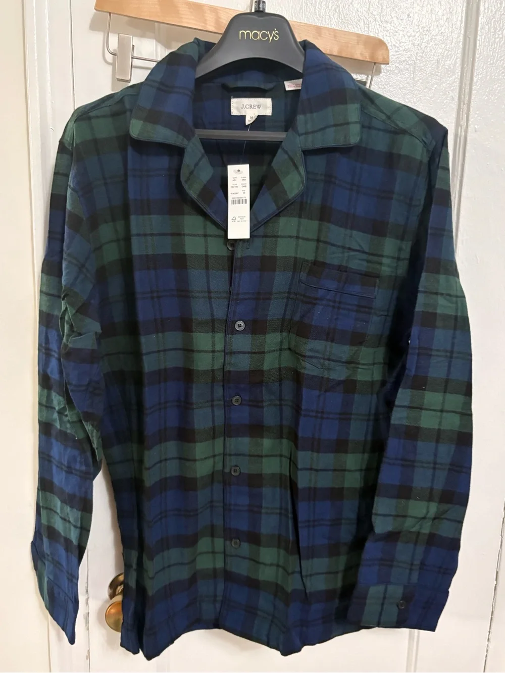J. Crew Men’s Pajama Set NWT medium